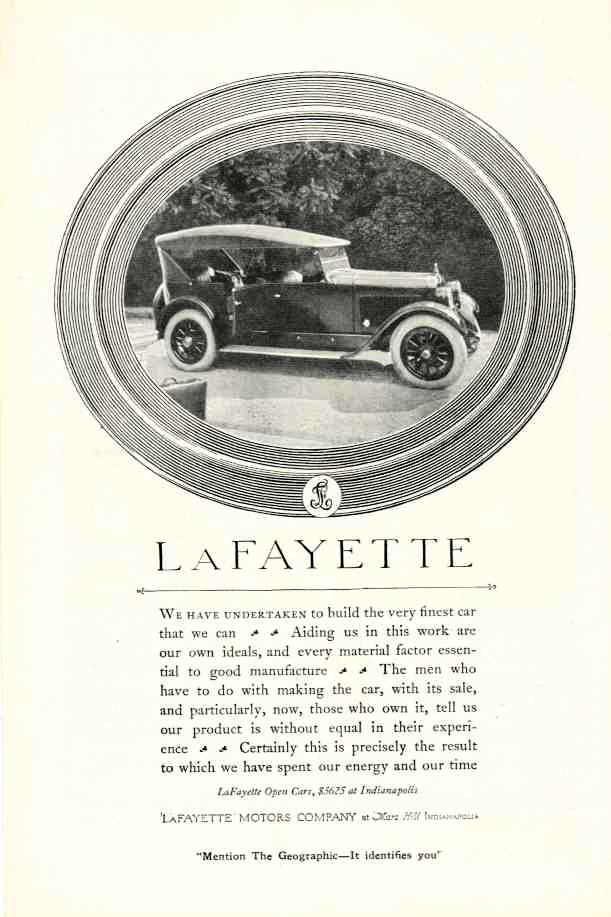 1921 Lafayette 7